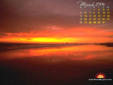 Sunset Calendars Wallpaper